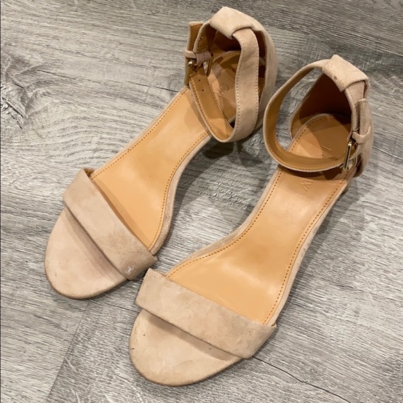 j crew factory block heel sandal